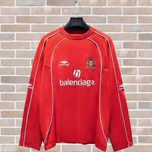 Balenciaga Classic Long Sleeve Red